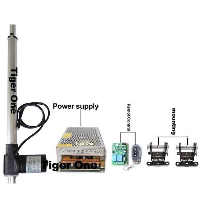 Kumau Aktuator, Actuator 24V Linear Aktuator, Linear Actuator 400mm 6000N