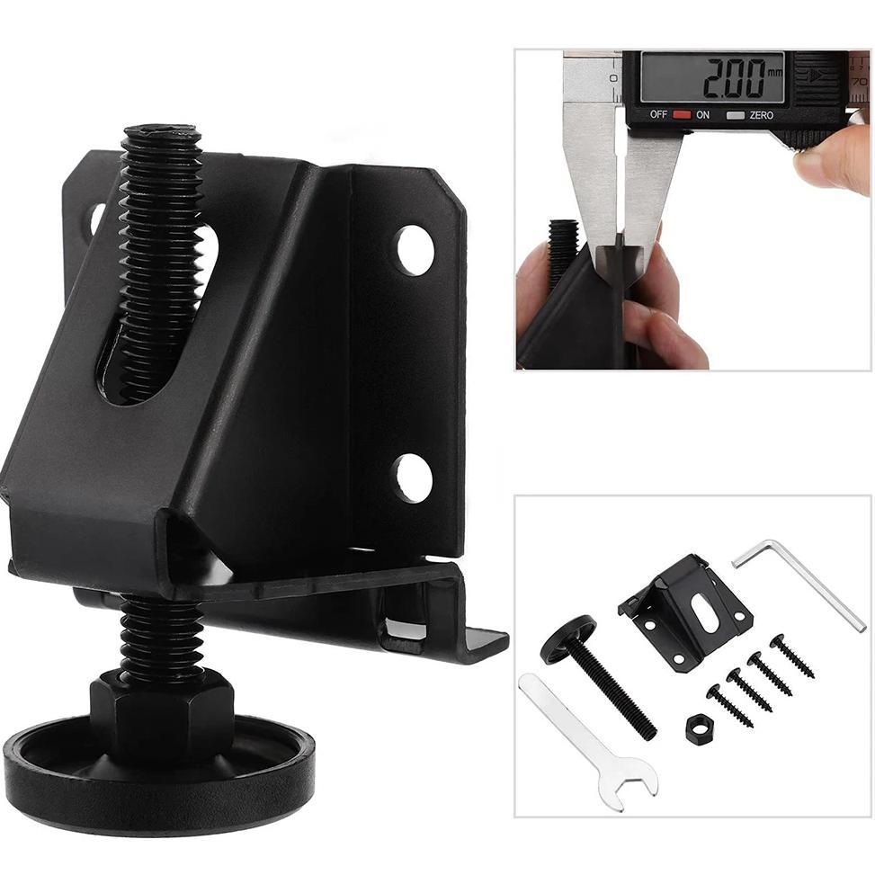 4Pcs Adjustable Furniture Leveler Heavy Duty Furniture Feet Support For Sofa Table Chair Cabinet Hei