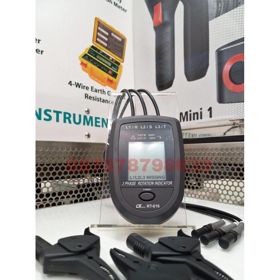 Rotation Tester merk Lutron RT-616 3 Phase