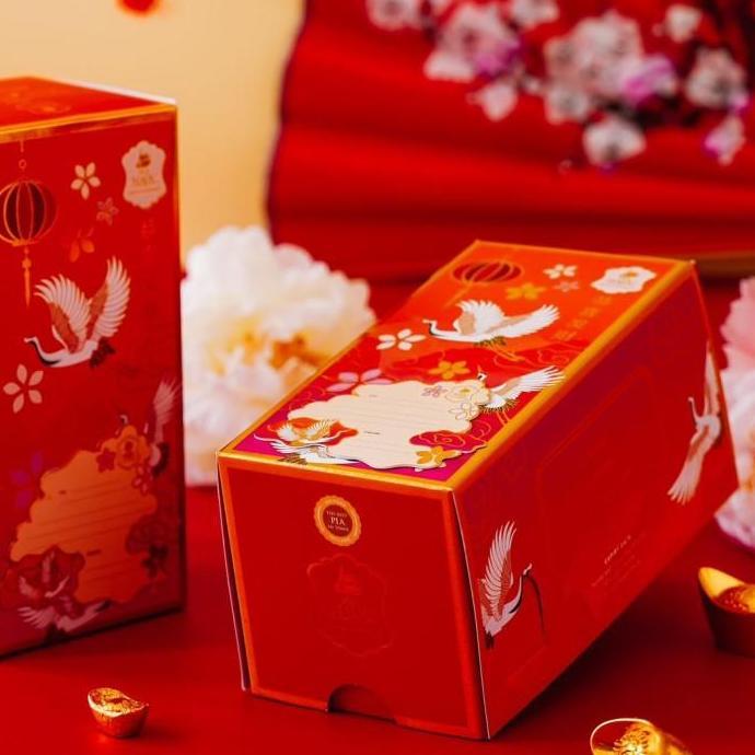 PROMO Pia Madu Chinese New Year Hamper - Lucky Box (Isi 6 pcs Pia)