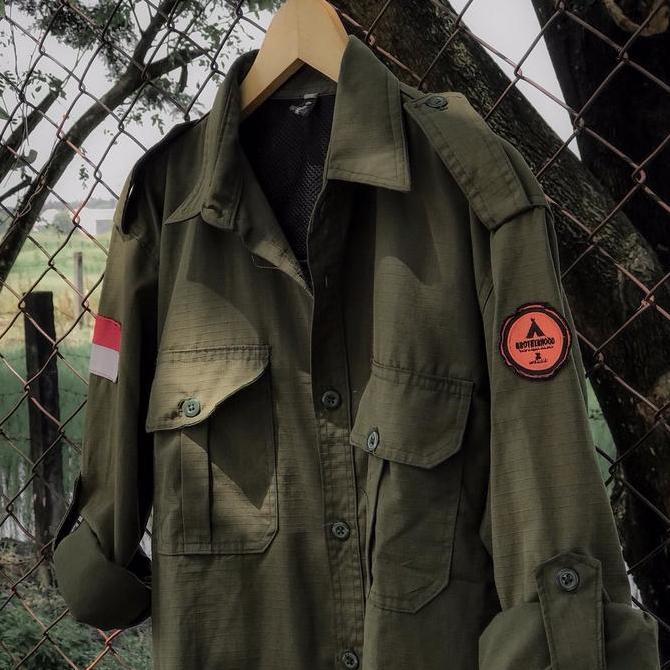 Kemeja PDL pendaki gunung