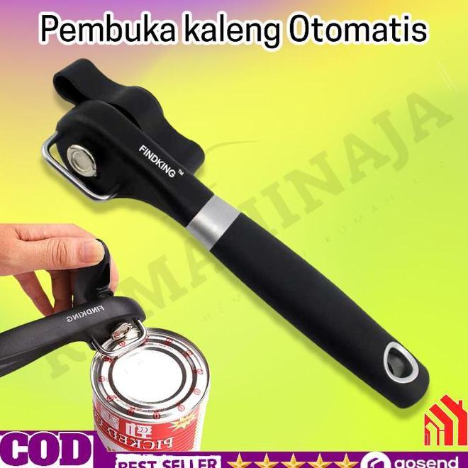 Alat Pembuka Buka Kaleng Putar Otomatis Tutup Sarden Susu Makanan Open