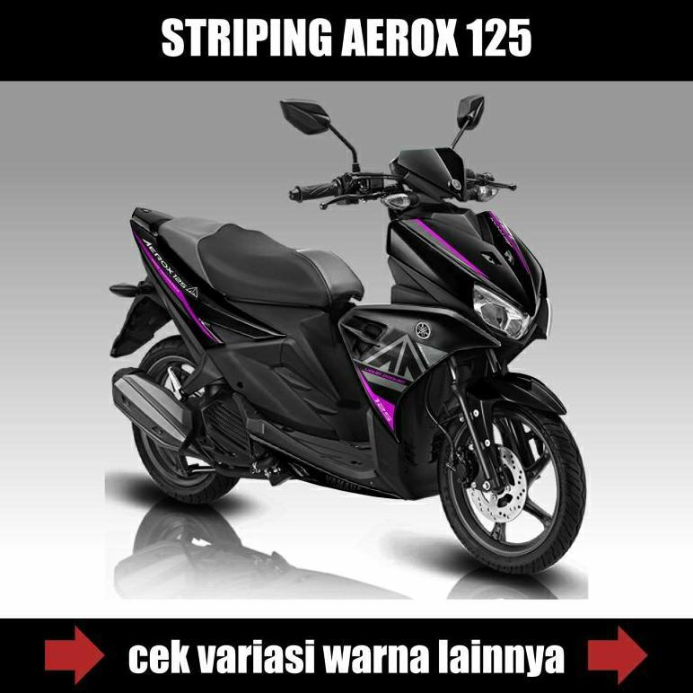 NEW PORODUK STRIPING AEROX 125 LC GRAFIS ORI / STIKER MOTOR YAMAHA AEROX 125 / STICKER LIST / LISS V