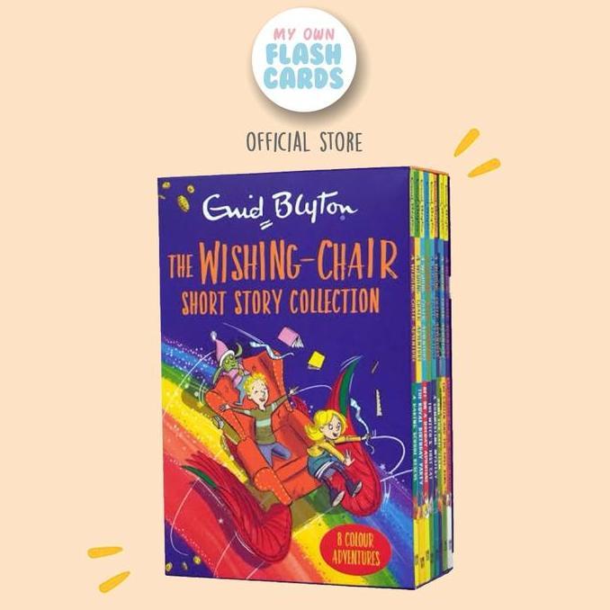 mirnakolehson - enid blyton a wishing chair 8 books adventure colour adventure buku