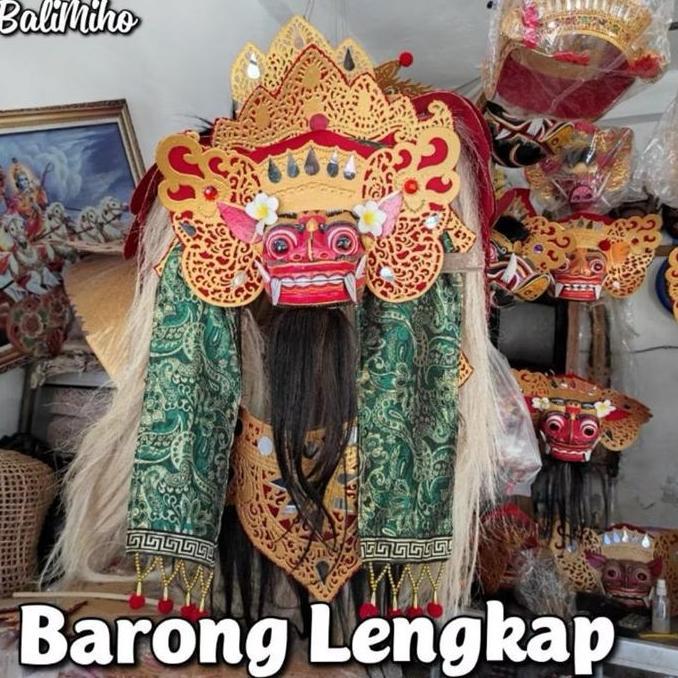 Ready stock] Barong Lengkap Fullset Ket Buntut - Barong Lengkap Mini - Mainan Barong Untuk Anak - Ba