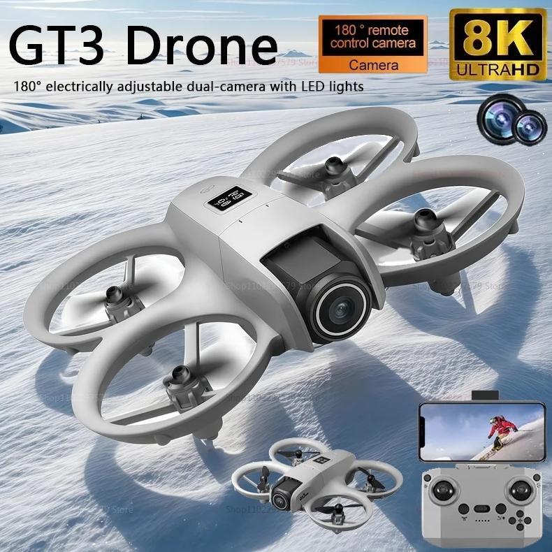 Drone Toys Mini Gt3 Fpv / D15 Camera Optical Flow - Drone Aerial 360 Flip Drone Fpv