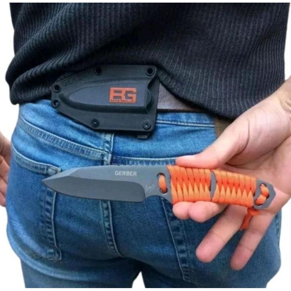 Pisau Camping Survival Outdoor BG Paracode Sural Murah