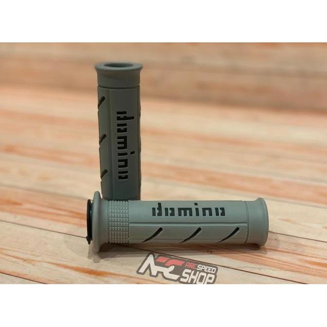 Promo Hanfat Motor Handgrip Domino Super Soft Original Italy Universal - Grey CBR250RR CBR600 CBR100