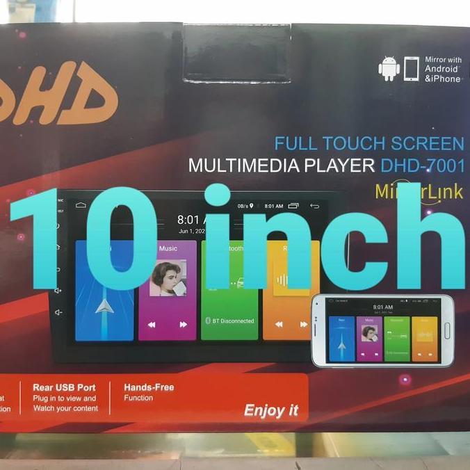 Promo tape mobil DHD 7001android layar 10 inci 1GB 16GB Diskon