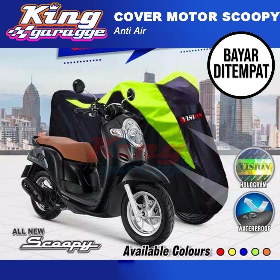 cuci gudang cover motor scoopy/ selimut motor scoopy / jas motor scoopy berkualitas /sarung motor sc