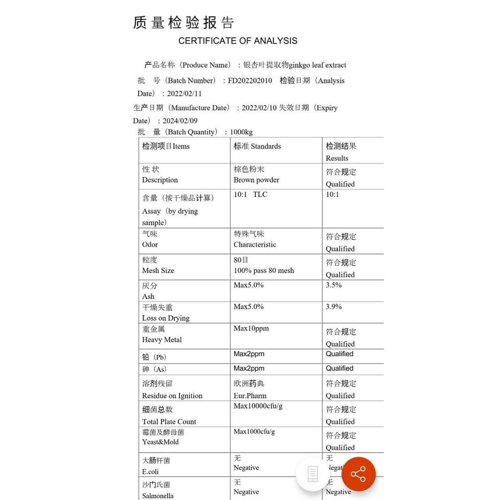 Bisasehat- Ginkgo Biloba 100 Kapsul Curah Herbal Libido Anti Aging Kinerja Otak