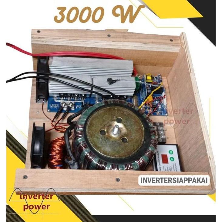 TERMURAH - INVERTER LF TOROID 24V 48V 3.000 WATT - LVD