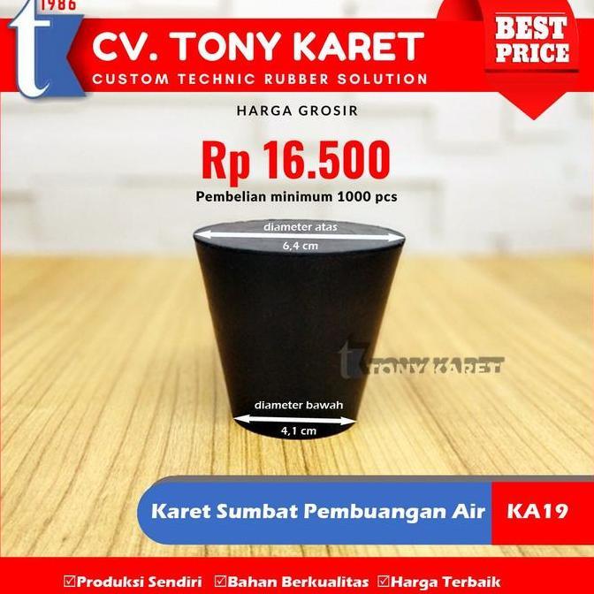 Lancaraja- Karet Sumbat Pembuangan Air