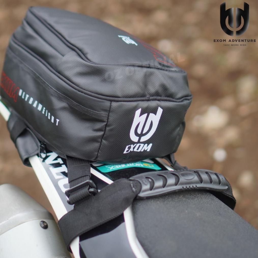 TERMURAH EXOM - BOX 02 TAS SPAKBOR BELAKANG MOTOR - TAS BAGASI MOTOR - Tas Motor Enduro Bagasi Belak