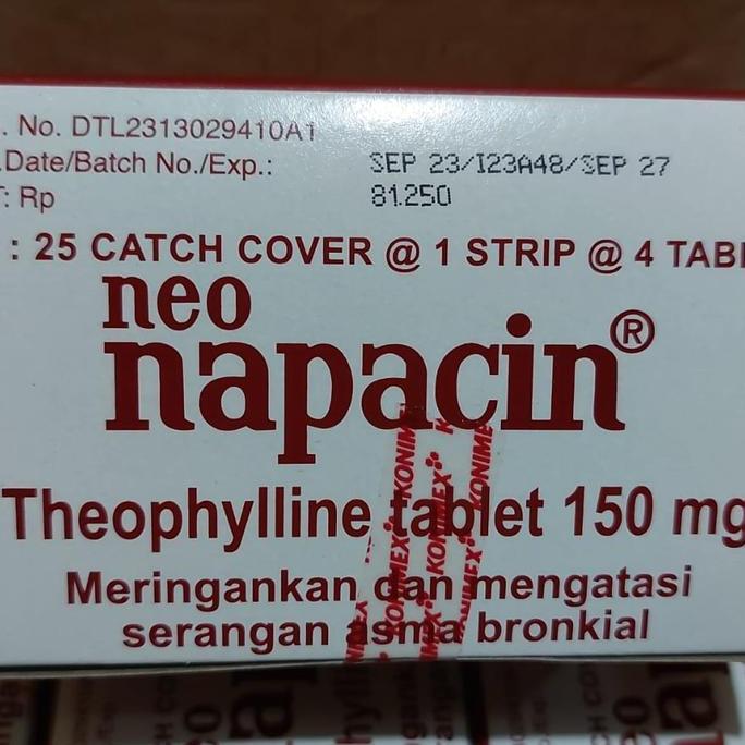Bisasehat- Neo Napacin Box 50 Strip 4 Tab