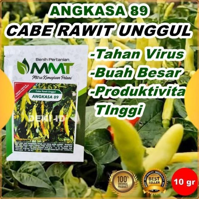 Benih Cabe Rawit Angkasa 10 Gram Bibit Cabai Unggul MMT