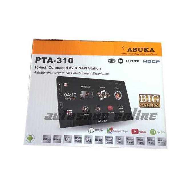 Promo Head Unit ASUKA PTA-310 (2G) 10" Double Din Honda CRV Turbo Diskon