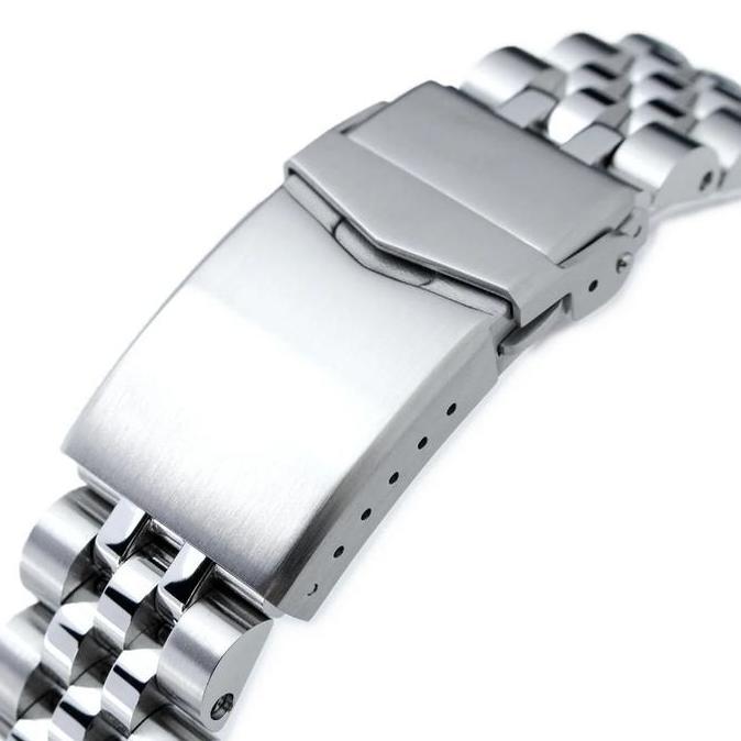 20mm MILTAT Angus J Louis Rantai Jubilee untuk Jam Tangan Seiko Alpinist SARB017 SPB377 SPB159 denga