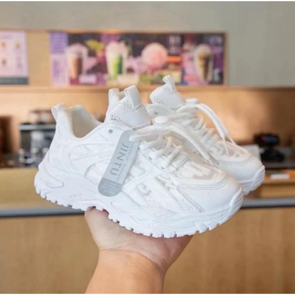 DISKON SEPATU SNEAKERS ANAK PEREMPUAN JINTU NYAMAN DIPAKAI UKURAN 26-35