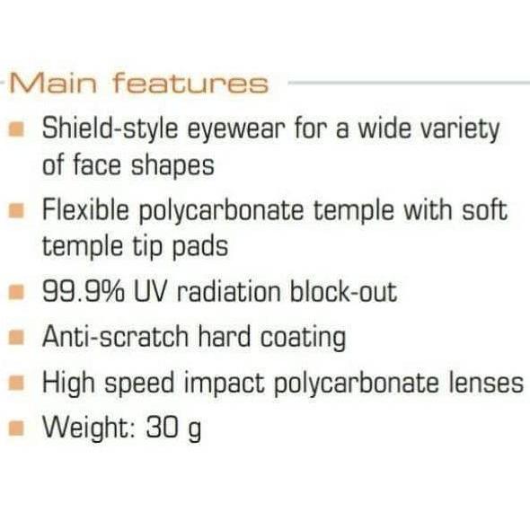 Amanbanget- Kacamata Las Safety Goggles 738-4A King+ Sarung