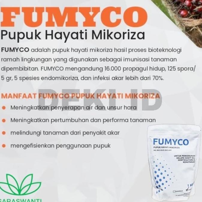 Fumyco Powder 1 Kg Pupuk Mikoriza Jamur Penguat Akar Penyubur Tanaman