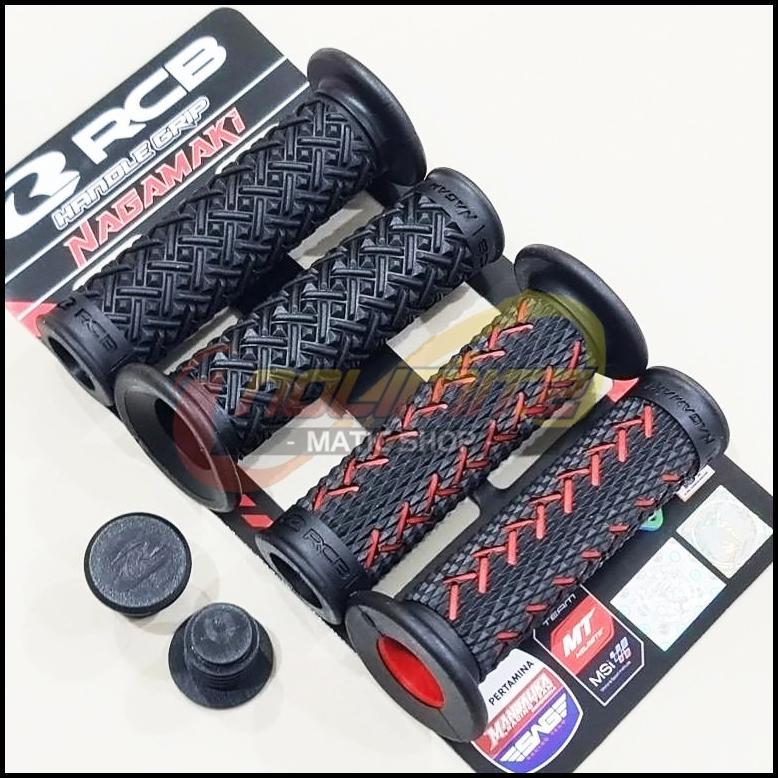 Handfat Rcb Racing Boy Nagamaki Handgrip Grip Nmax Pcx Vario Beat Mio