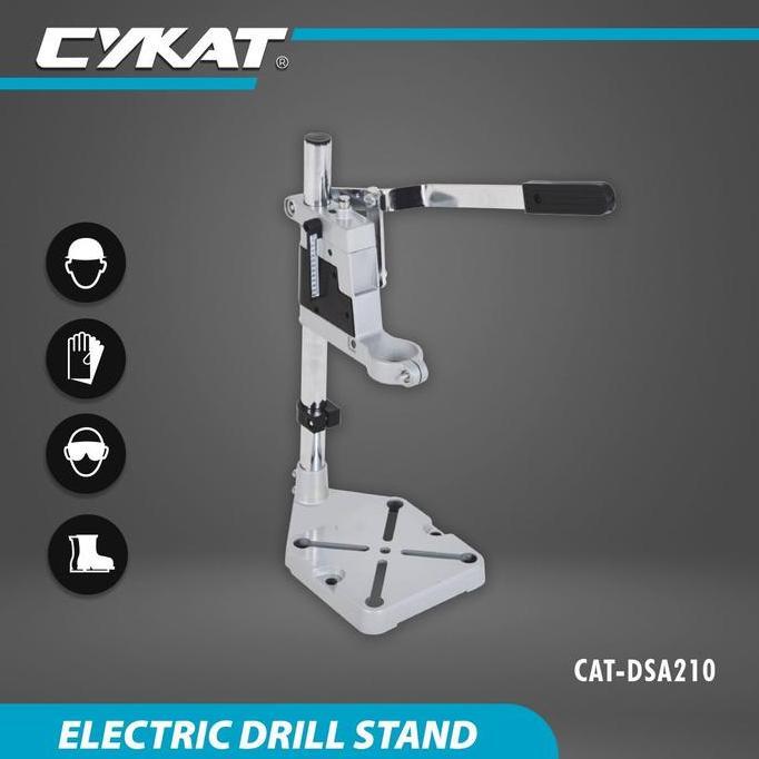 Drill stand dudukan mesin bor tangan menjadi bor duduk stand drill bor