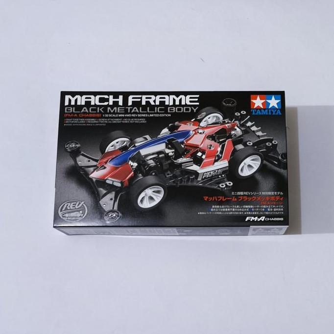 95673 Tamiya Mach Frame Black Metalic Body