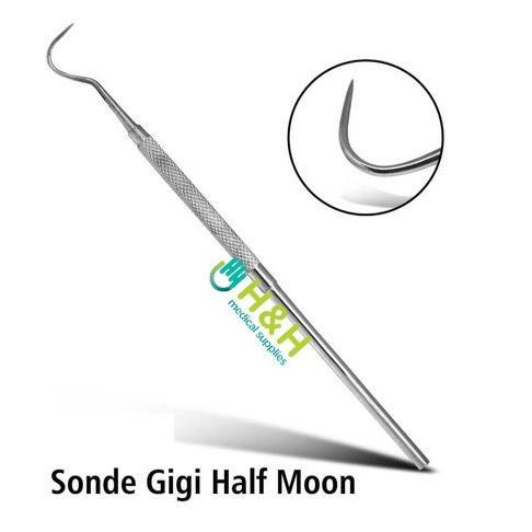 Sonde Halfmoon / Alat Diagnostic / Sonde Dental / Sonde