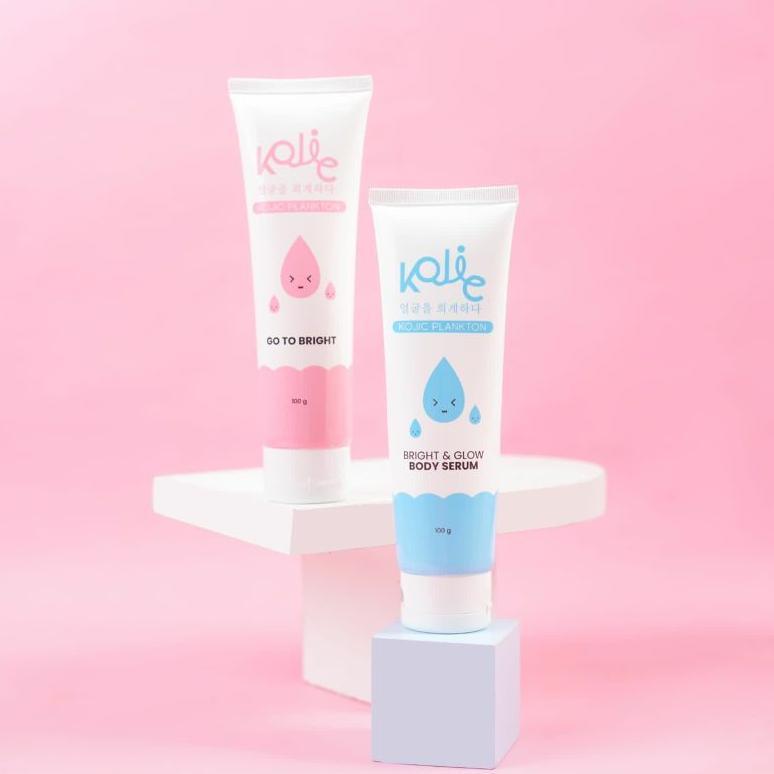 KOJIC PLANKTON BODY SERUM | 100GRAM BODY SERUM KOJIC PLANKTON BRIGHT & GLOW 100 GR | BODY SERUM KOJI