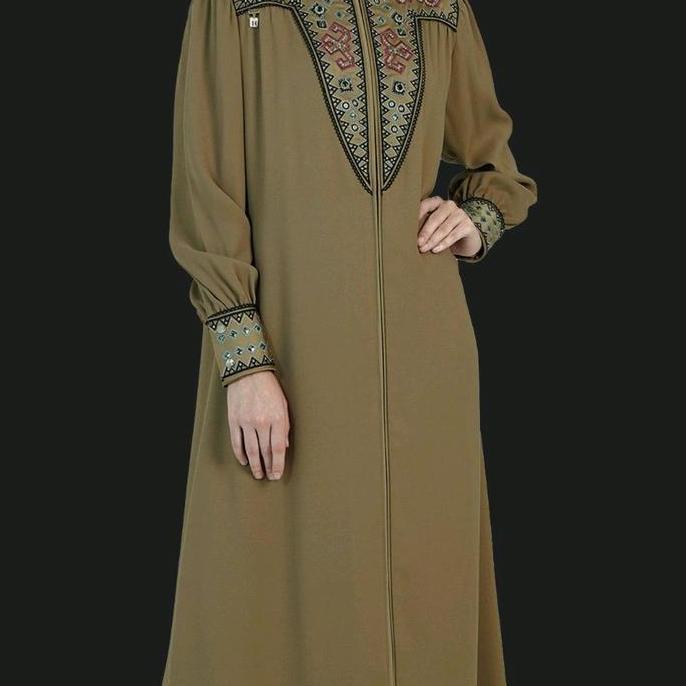 Sekarangaja- [New] A4120 - Abaya Hikmat Fashion Original
