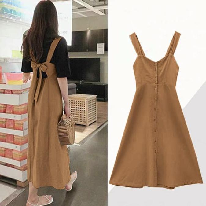 DR109 >> Jumper Dress Aula / Baju Kodok Wanita Dewasa / Jumpsuit Terbaru 2024 / Baju Cewek Remaja / 