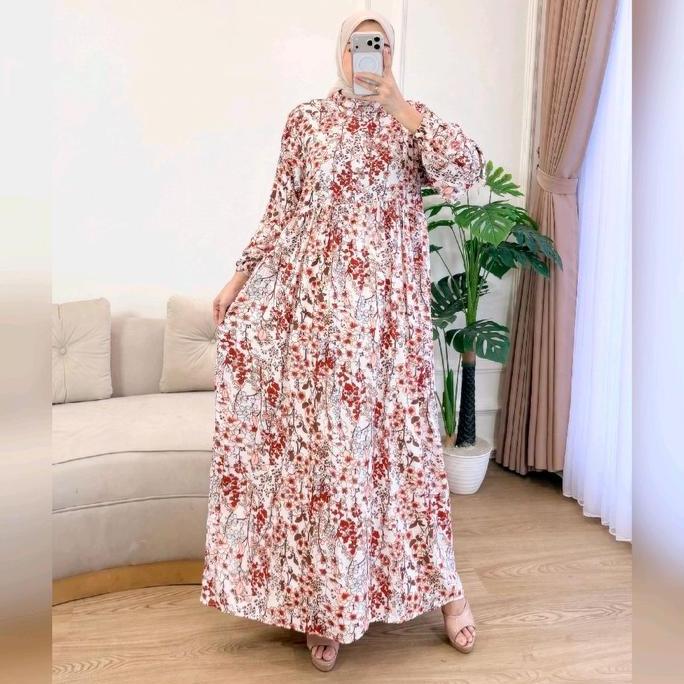 Murah  Grosir Dress Dan Gamis Bahan Viscose Premium Berkualitas Adem Halus Lembut Dan Nyaman Tidak N