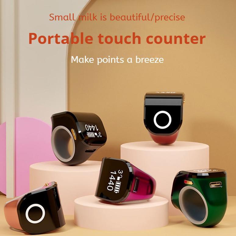 COD Zikr Ring Lite - Cincin Tasbih Pintar (Polyester) / Cincin Tasbih Digital / Smart Zikr Ring with