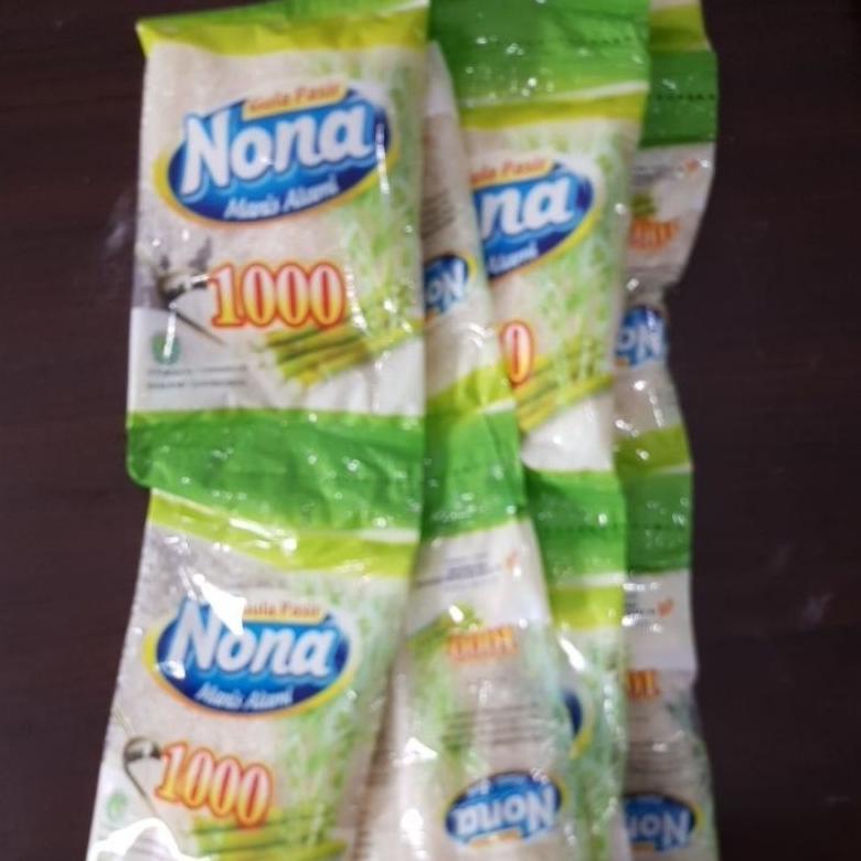 Gula Pasir Nona 1000 Renceng 40g Sachet