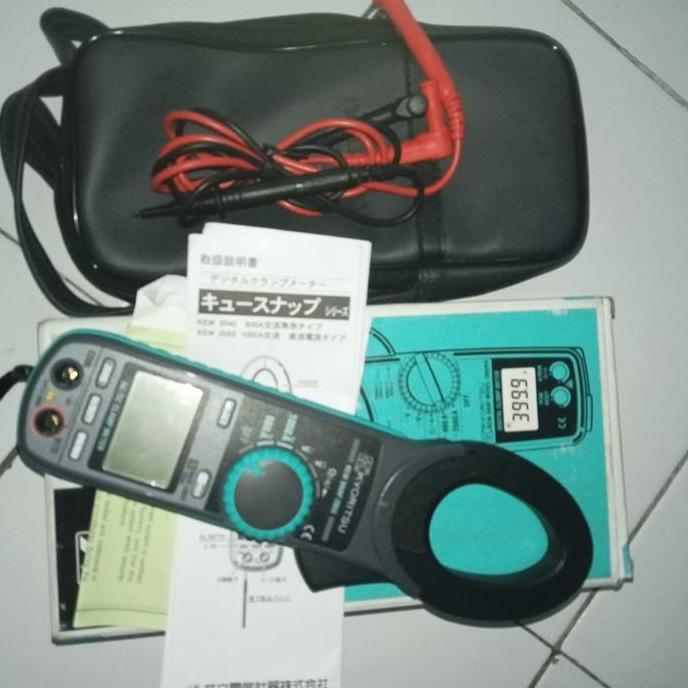 Dital Clamp Meter / Tang Ampere AC/DC 1A KYORITSU 2055