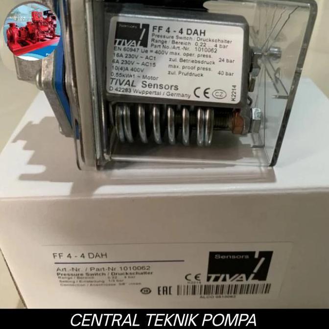 Tival pressure switch ff4-4 dah