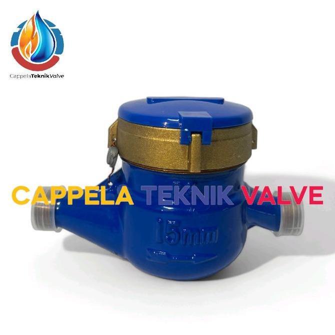 Meteran air amico 2" inch flow meter drat SNI asli