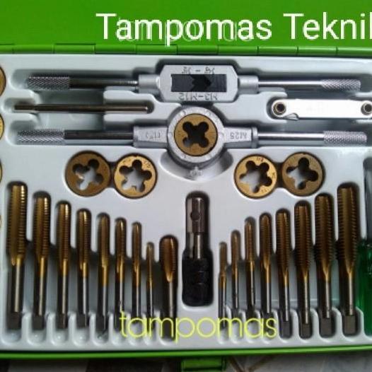 480Sejatimandakala - Senai & Tap Set Tekiro 40 Pcs - Tap And Dies Senai Set - Tap Set