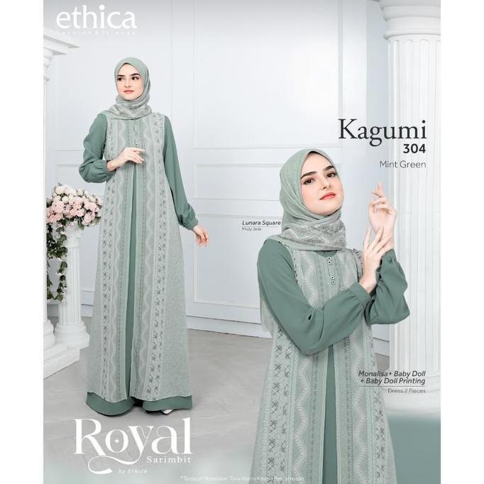 ETHICA Sarimbit Keluarga 2024 Royal 10 Mint Green