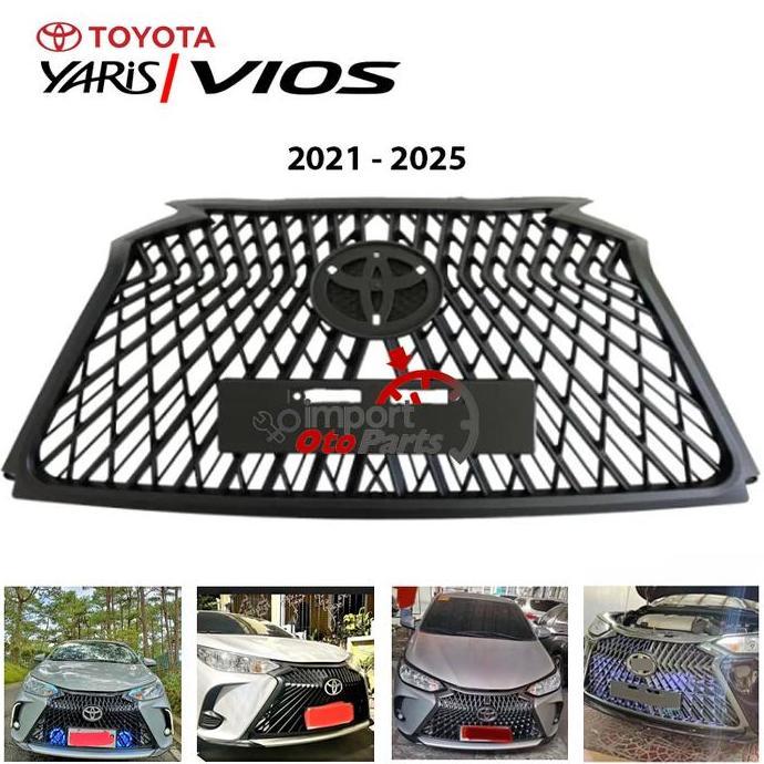 Grill Depan / Front Grill Yaris Vios 2021 +