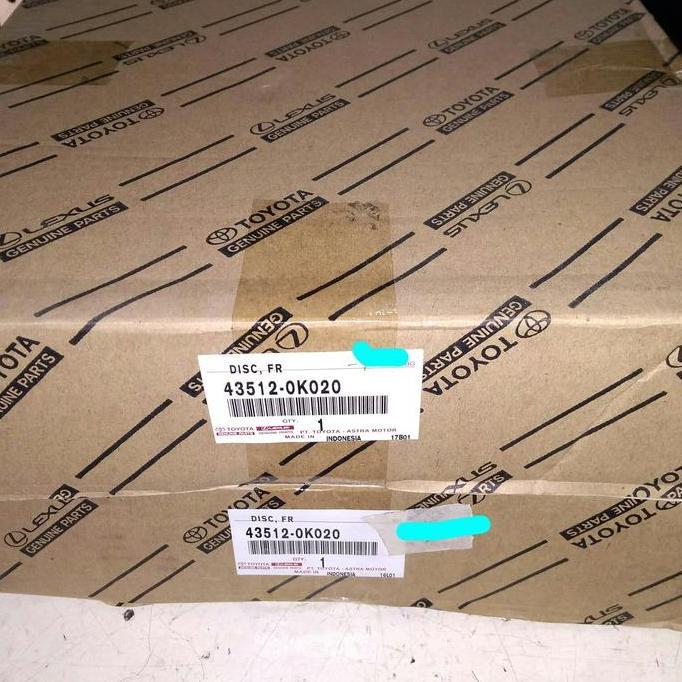 disc brake depan kijang innova original ASLI