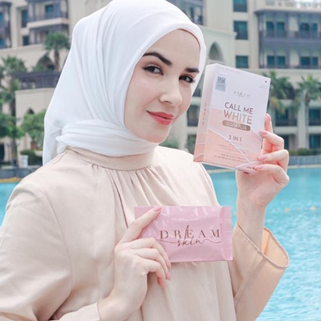 [NEW 2024] CALL ME WHITE GLUTA PLUS 3 IN 1 GLUTA COLLAGEN DREAM SKIN. THAILAND