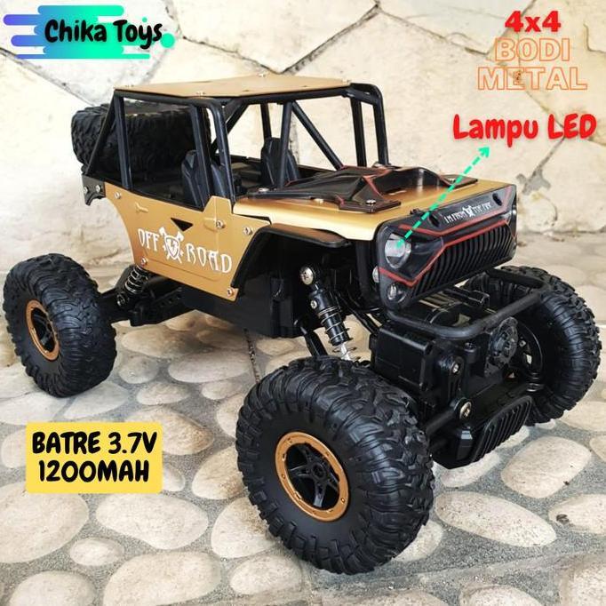 Mainan RC Mobil Remot JEEP WRANGLER Skala 1:14 Remote Control