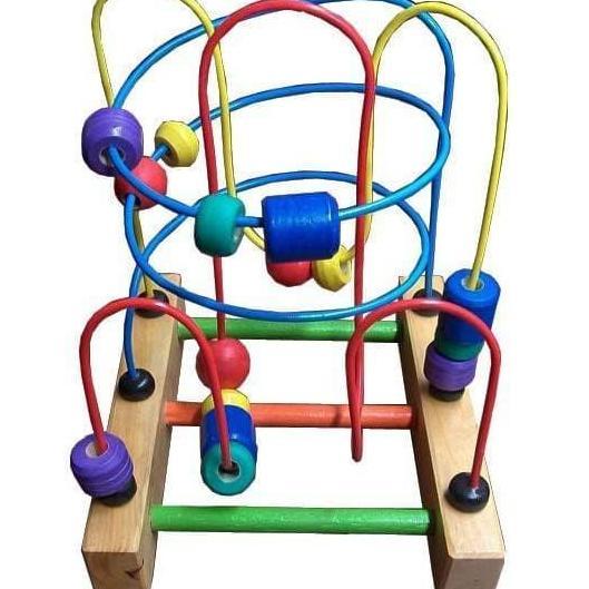 MAINAN KAYU EDUKASI WIRE GAME 3 MAINAN ANAK MAINAN BAYI MAINAN