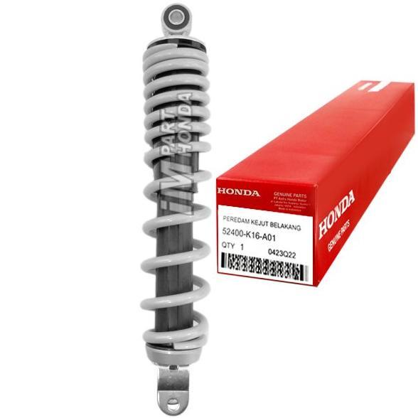 52400-K16-A01 SHOCK BELAKANG SCOOPY FI & ESP 2012 - 2016 SILVER