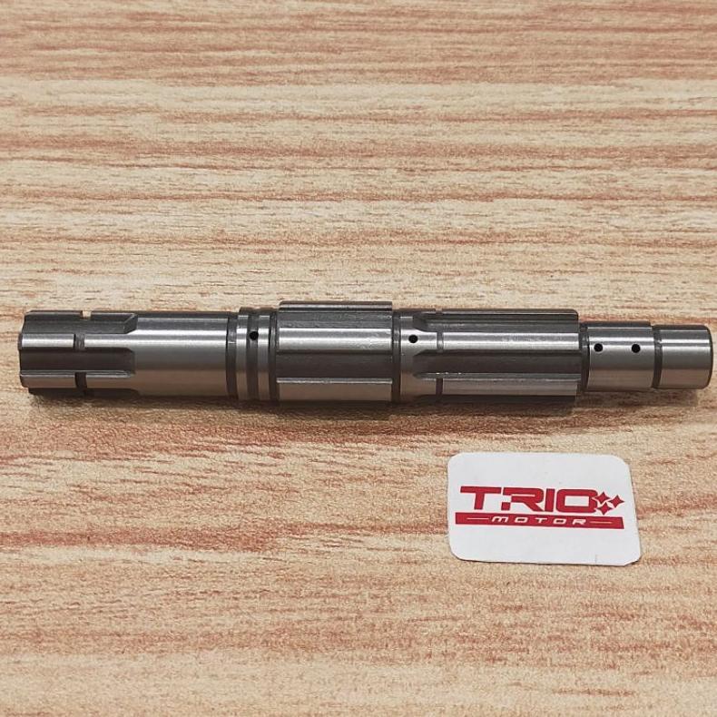 counter shaft as gir gear 22mm gigi 3 kaisar xp 150cc radiator countershaft p=157mm - sedia onderdil