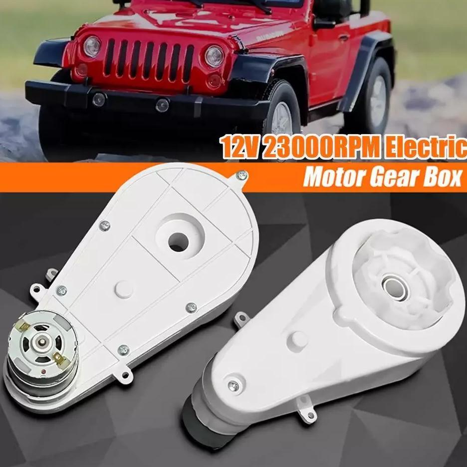 [ready] PENGGERAK MOBILAN ANAK GEAR BOK GEARBOX DINAMO 550 GTR MOBIL MOTOR MAINAN ANAK 12 VOLT 6 VOL