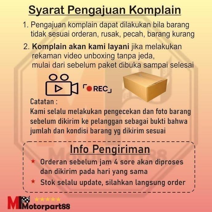 Promo PIRINGAN DISC CAKRAM REM DEPAN JUPITER Z1 3 LUBANG BAUT VEGA FORCE KNZ Diskon