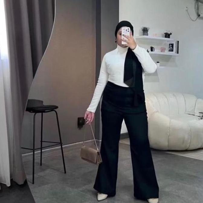 Awet Celana Cutbray Jumbo Jeans Premium | High Waist Jumbo Cutbray Streach | Cutbray Jeans Wanita Ju